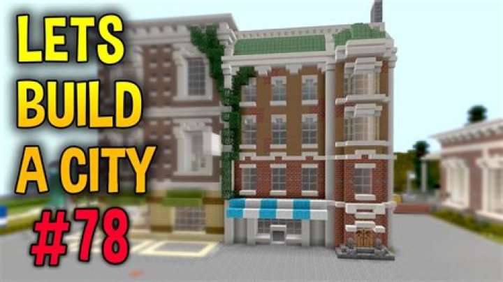 How to build a minecraft city