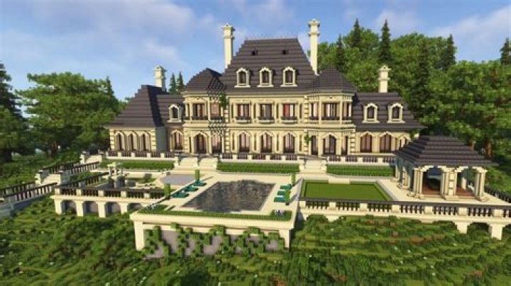 How to build a minecraft mansion