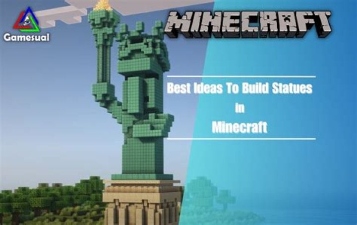 How to build a minecraft statue