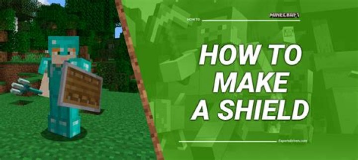 How to build a shield in minecraft 1.9