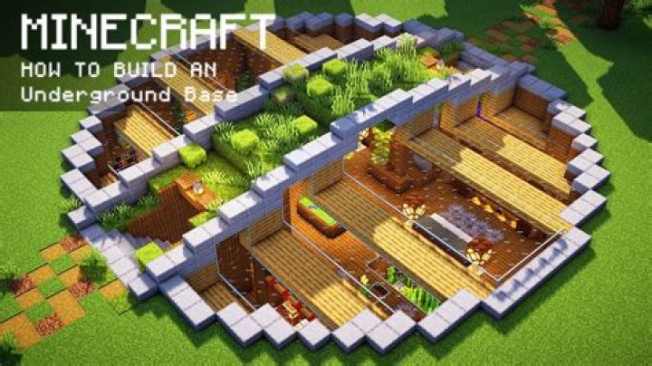 How to build a underground house in minecraft