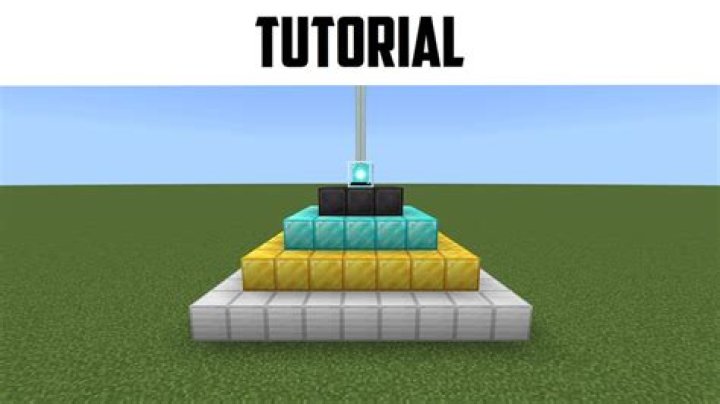 How to build beacon minecraft