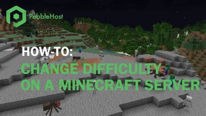 How to change difficulty in minecraft
