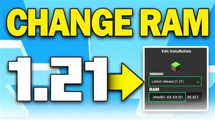How to change minecraft memory allocation