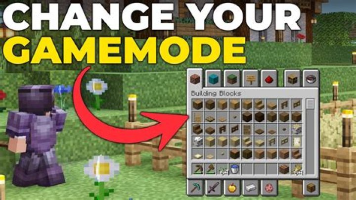 How to change minecraft mode