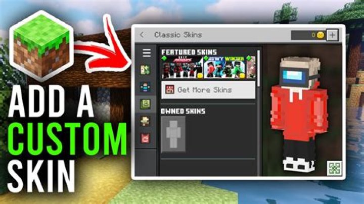 How to change minecraft skin 2018