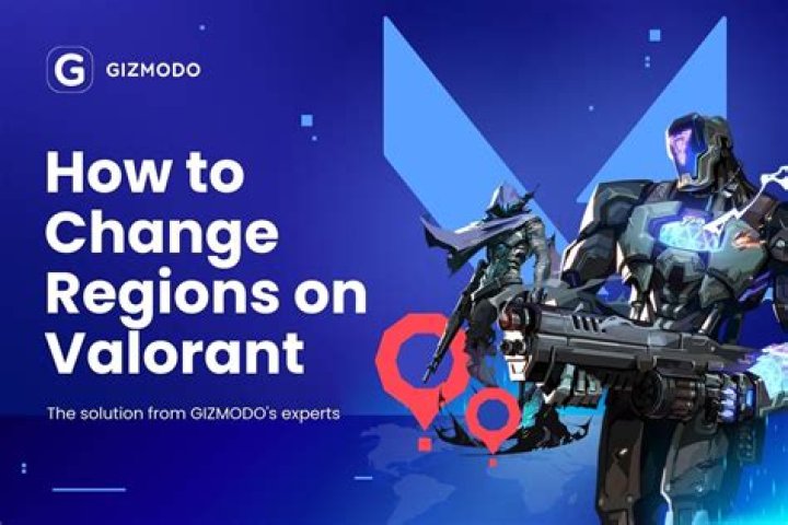 How to change regions on valorant