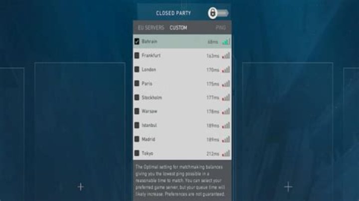 How to change servers in valorant
