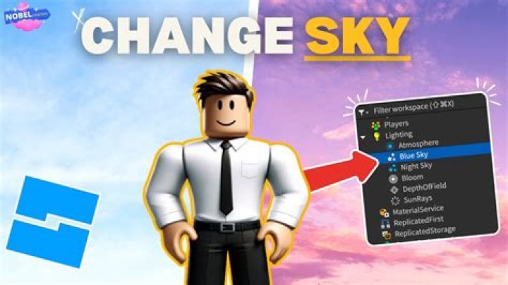 How to change the sky in roblox
