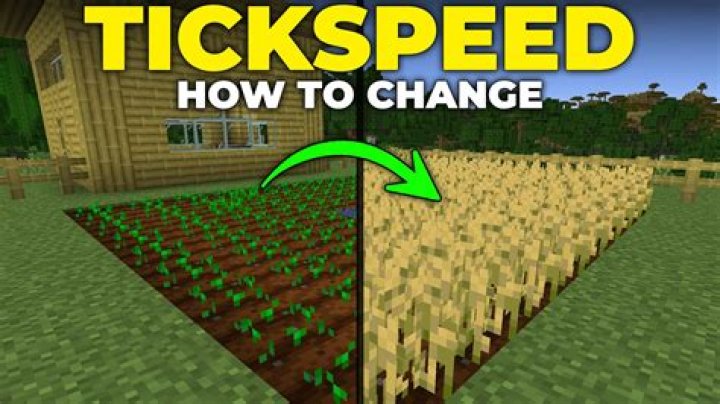How to change tick rate minecraft
