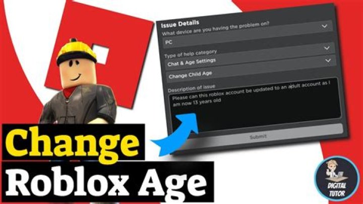 How to change your age on roblox 2018