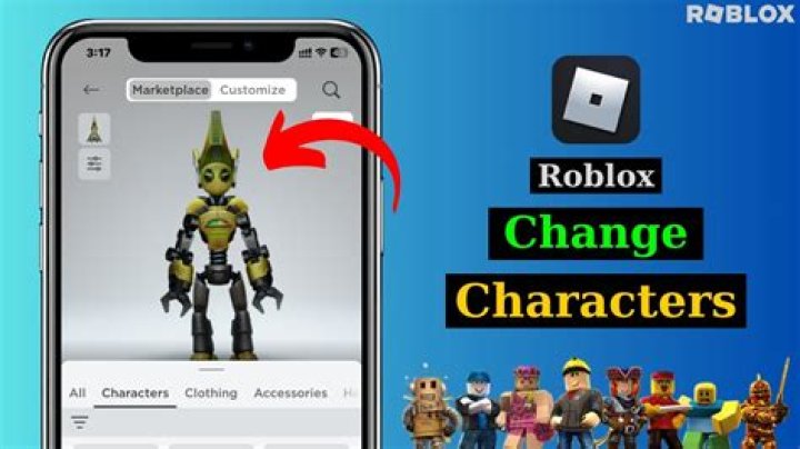 How to change your roblox character