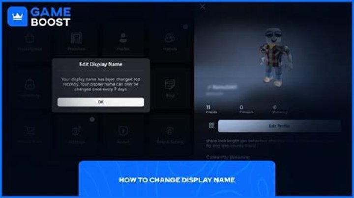 How to change your roblox display name 2021