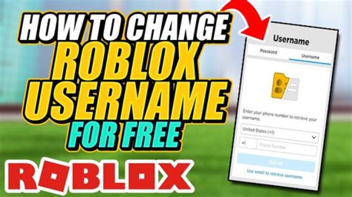 How to change your roblox name for free 2016
