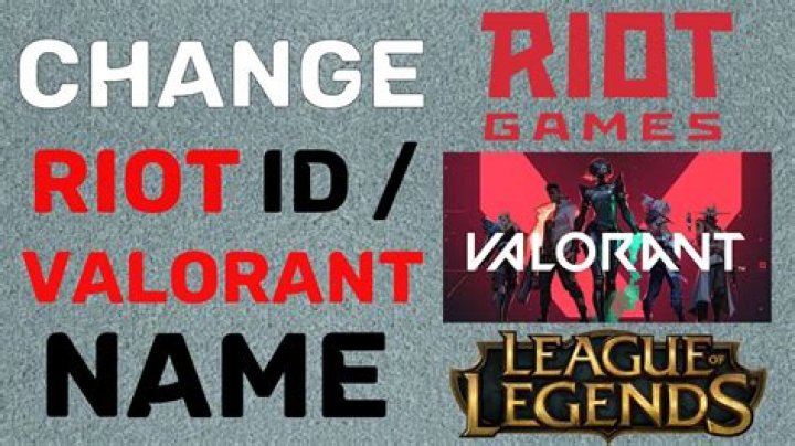 How to change your valorant name
