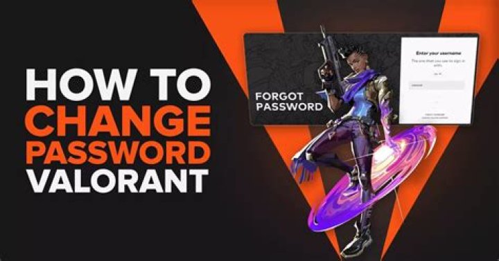How to change your valorant password