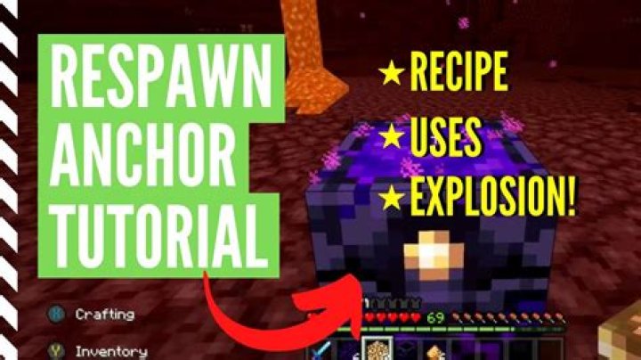 How to charge a respawn anchor in minecraft