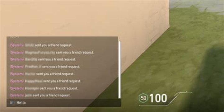 How to chat all in valorant