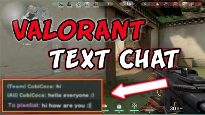 How to chat to all in valorant