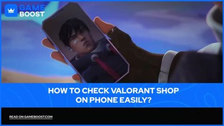 How to check valorant shop on phone