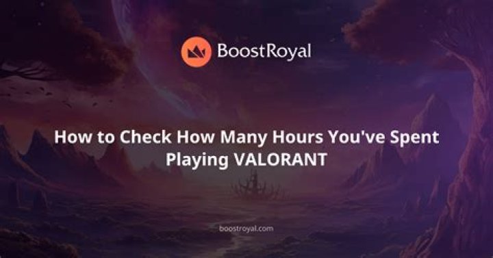 How to check your valorant hours