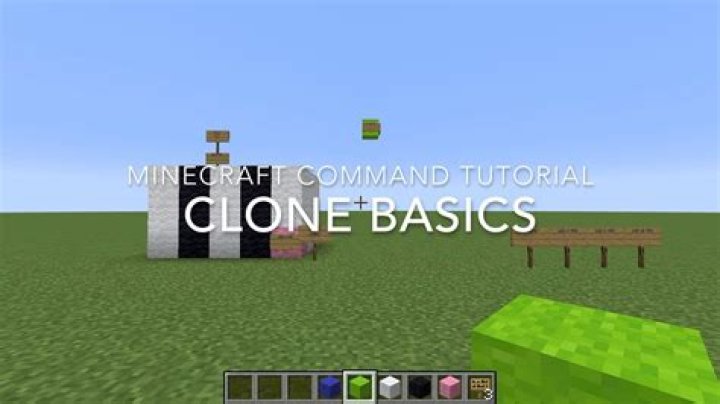 How to clone in minecraft