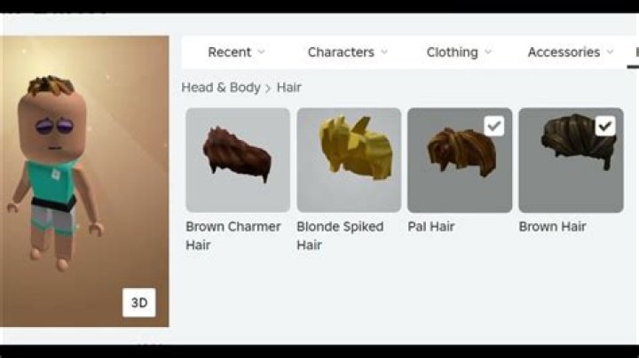 How to combine hair on roblox
