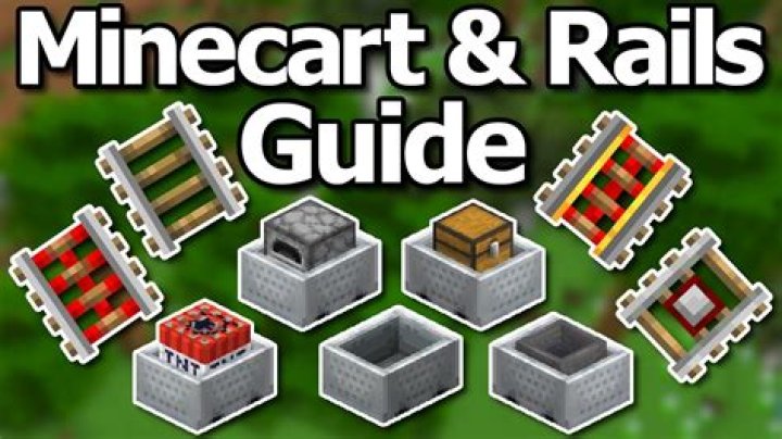 How to connect minecarts in minecraft