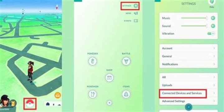 How to connect pokemon go plus