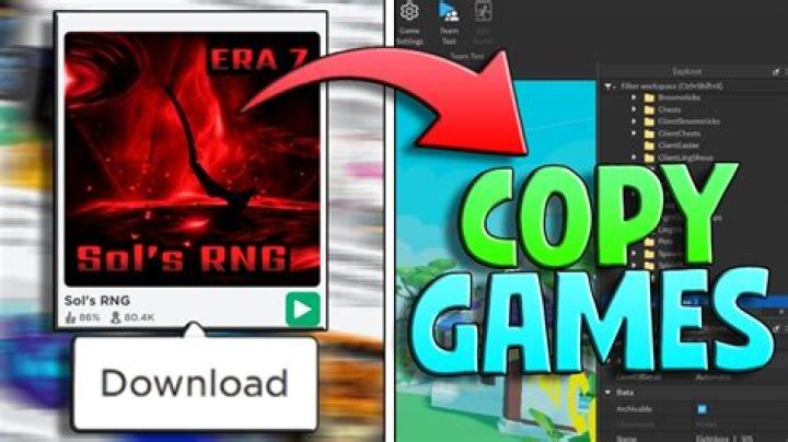 How to copy copy locked games on roblox