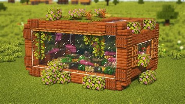 How to craft a fish tank in minecraft