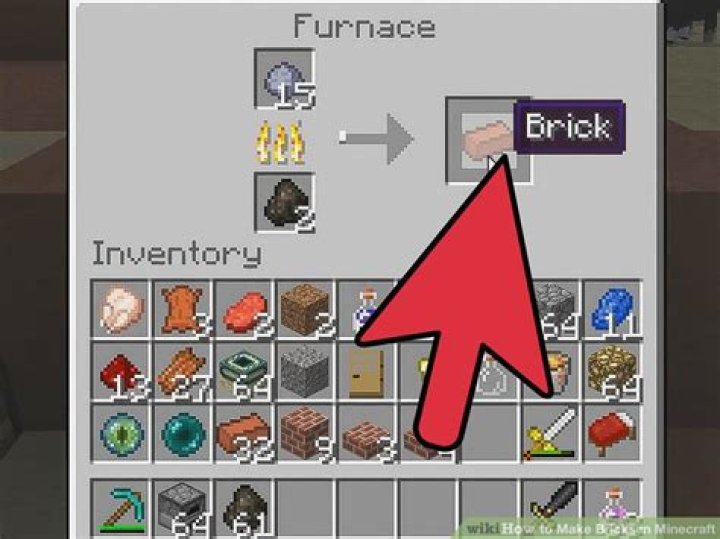 How to craft bricks in minecraft