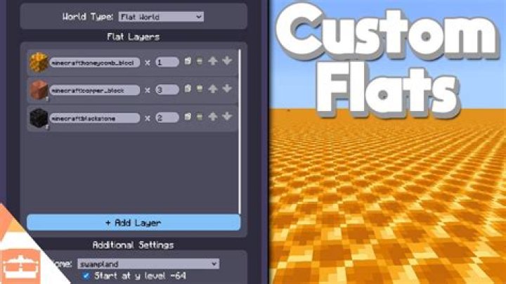 How to customize superflat worlds in minecraft pc