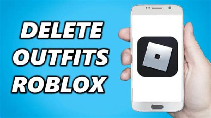 How to delete roblox outfits on phone