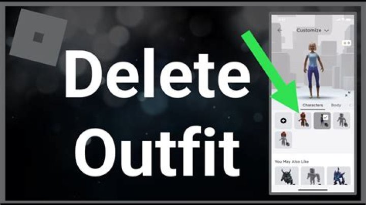 How to delete your roblox outfits