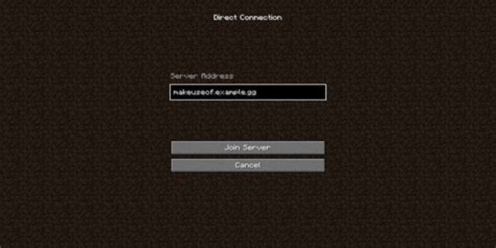 How to direct connect minecraft
