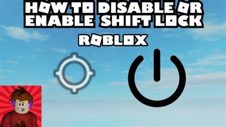 How to disable shift lock roblox