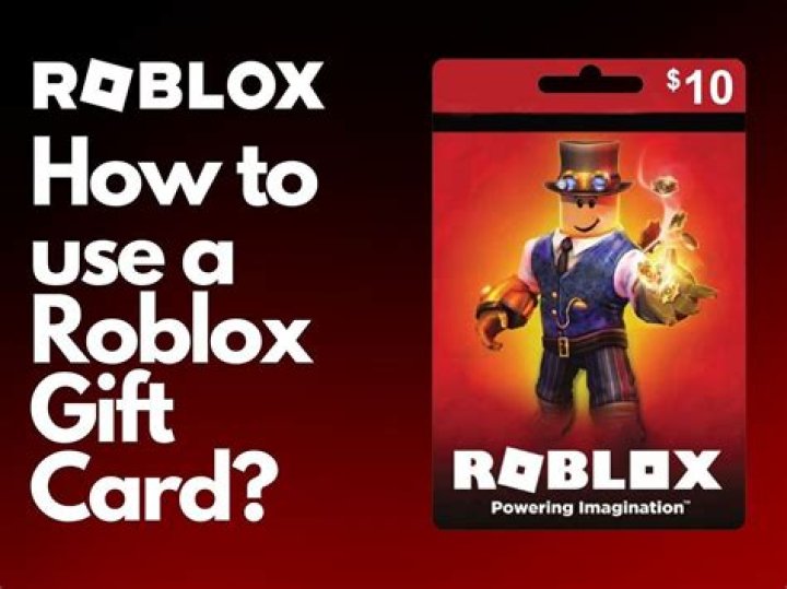 How to do a roblox gift card