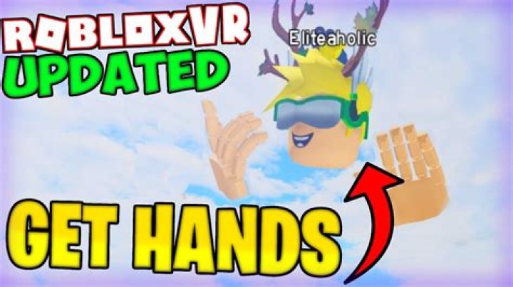 How to do vr hands in roblox