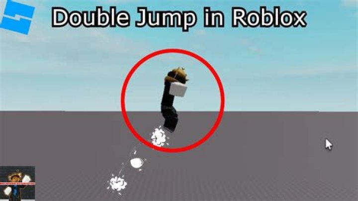How to double jump in roblox