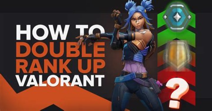 How to double rank up in valorant