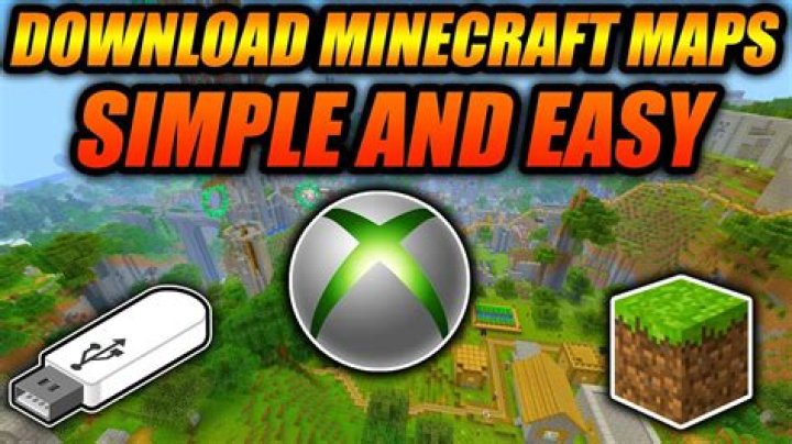 How to download minecraft maps to xbox 360