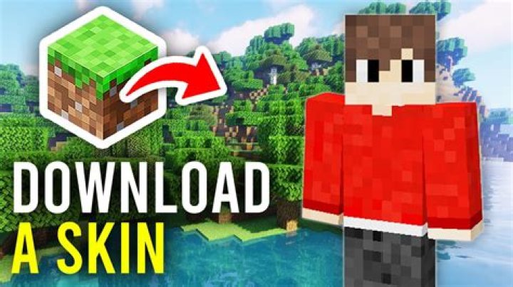 How to download minecraft skin