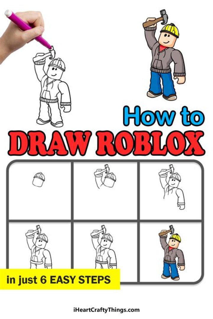 How to draw roblox youtubers