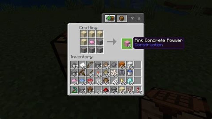 How to dye concrete minecraft