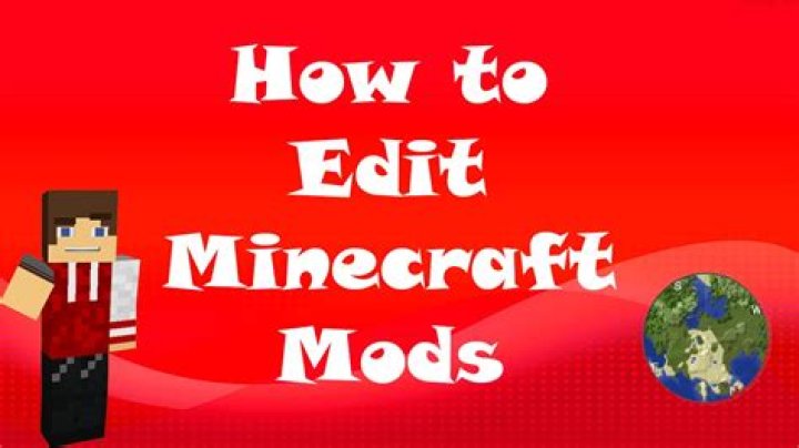 How to edit minecraft mods