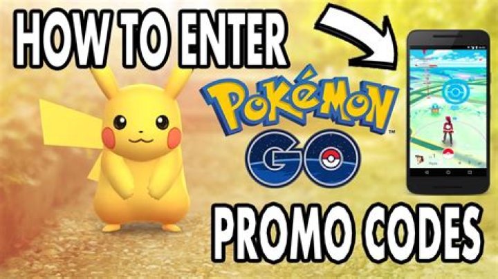How to enter promo code pokemon go