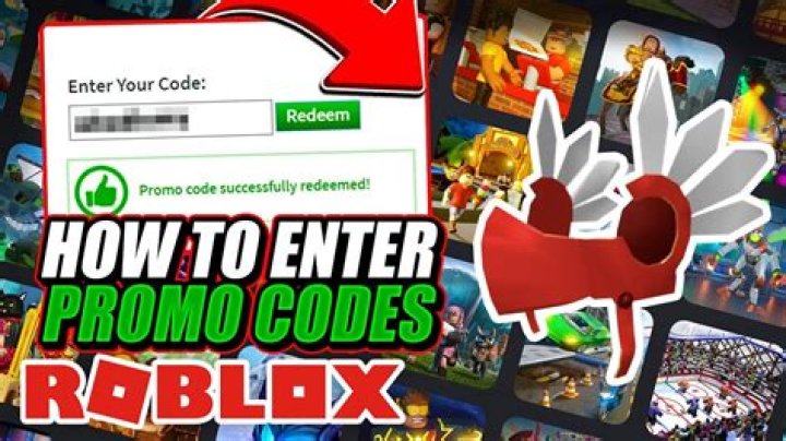 How to enter promo codes on roblox