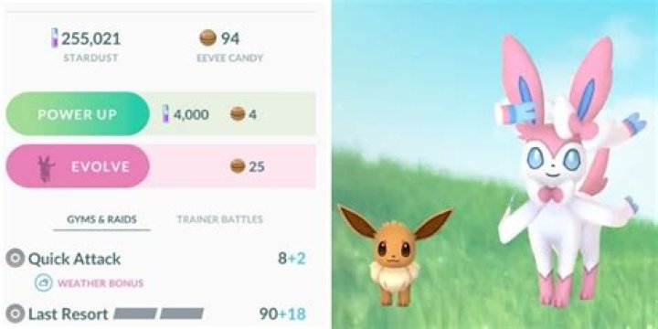 How to evolve eevee into sylveon in pokemon go name