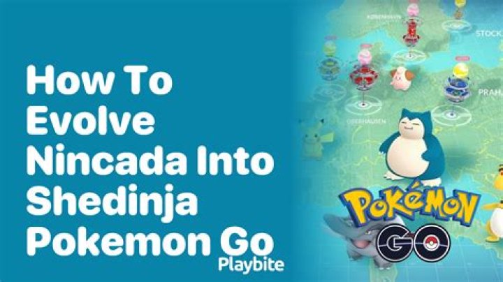 How to evolve nincada into shedinja pokemon go